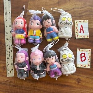 Kpop demon Hunter (8 dolls) stress relief/squishy dolls